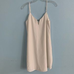 4/$20 Off-white Sheath Dress